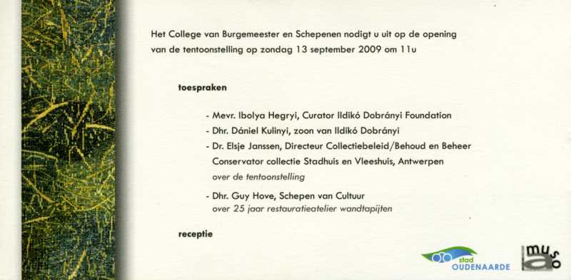 Oudenaarde Invitation 2